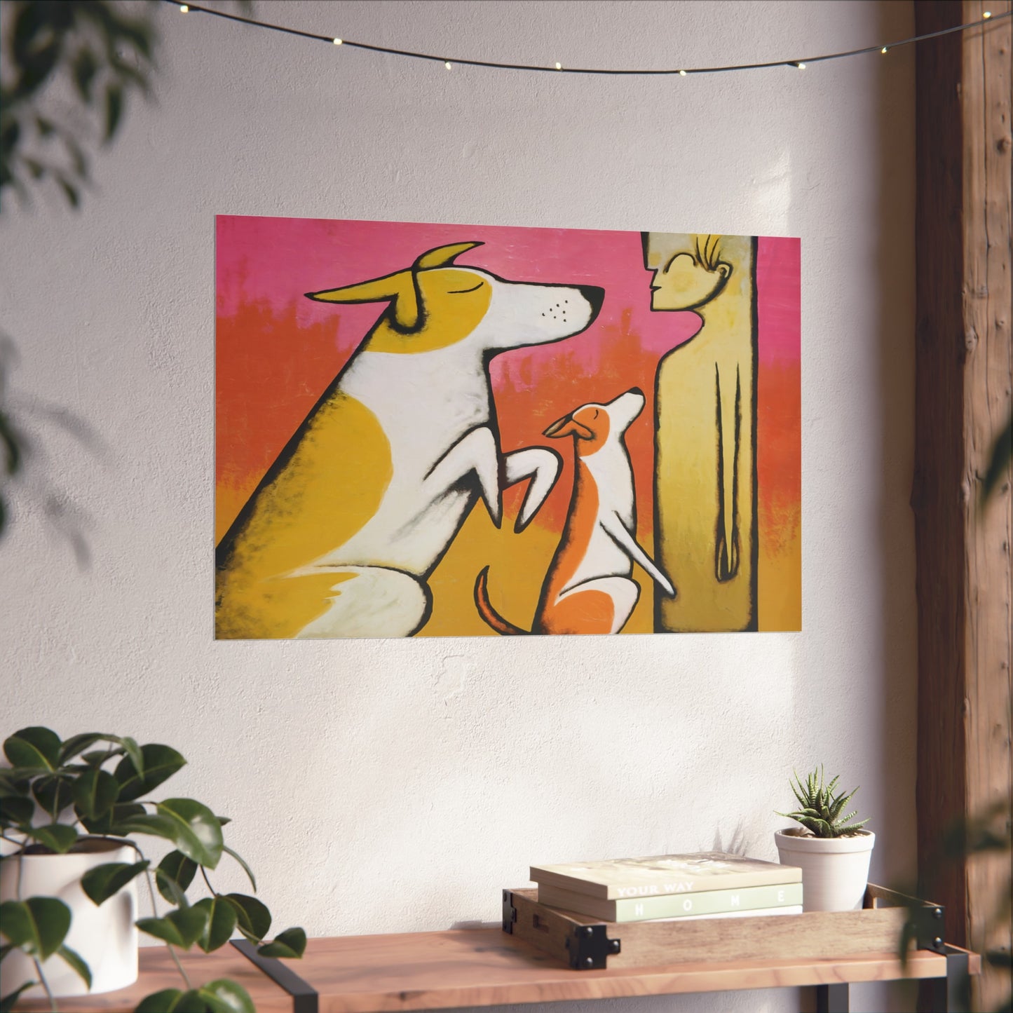Vintage Pet Art Poster