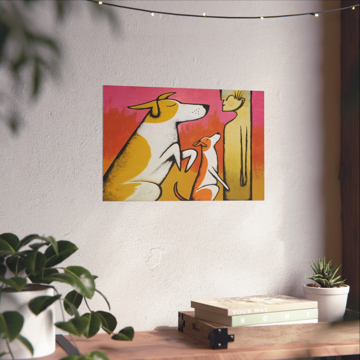 Vintage Pet Art Poster