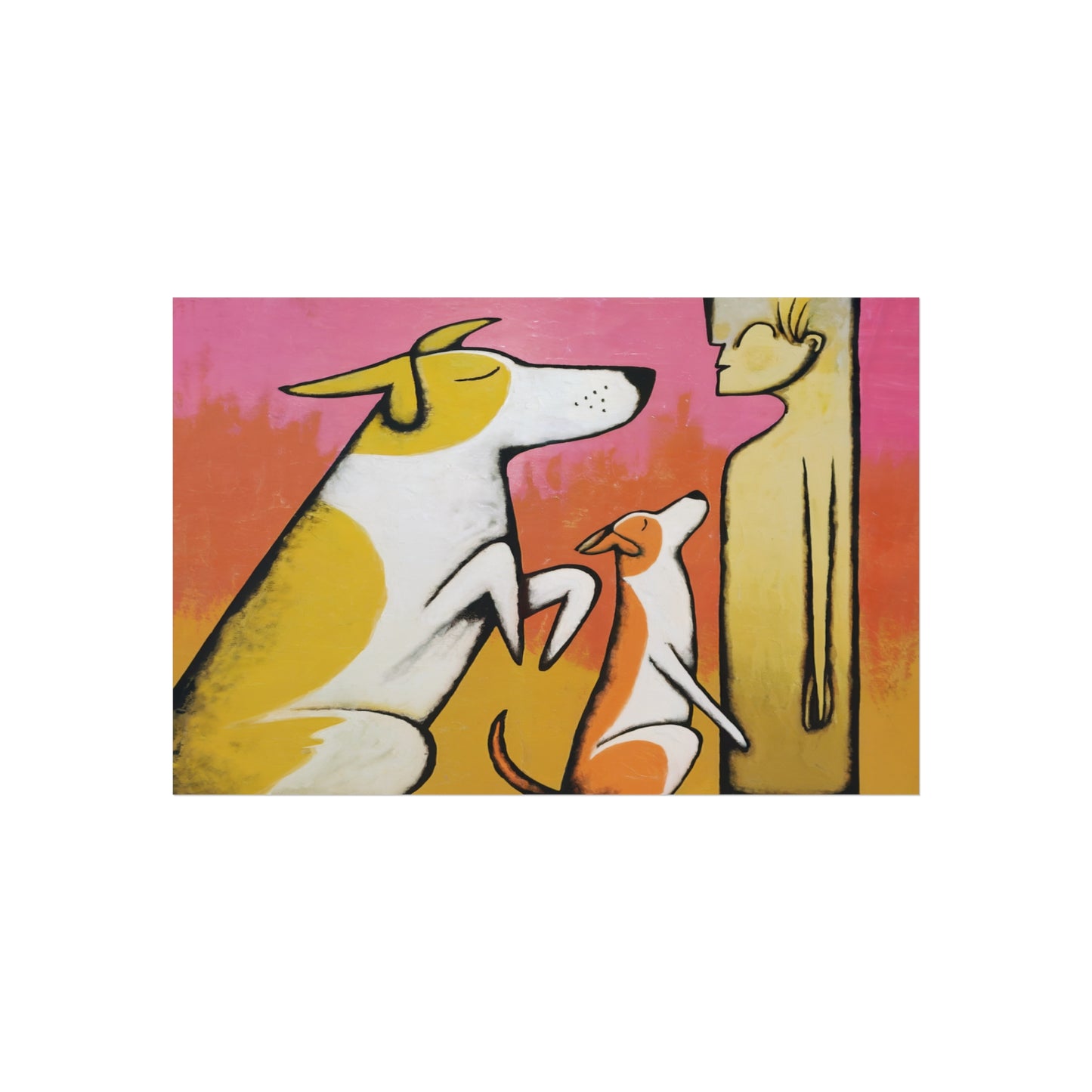 Vintage Pet Art Poster