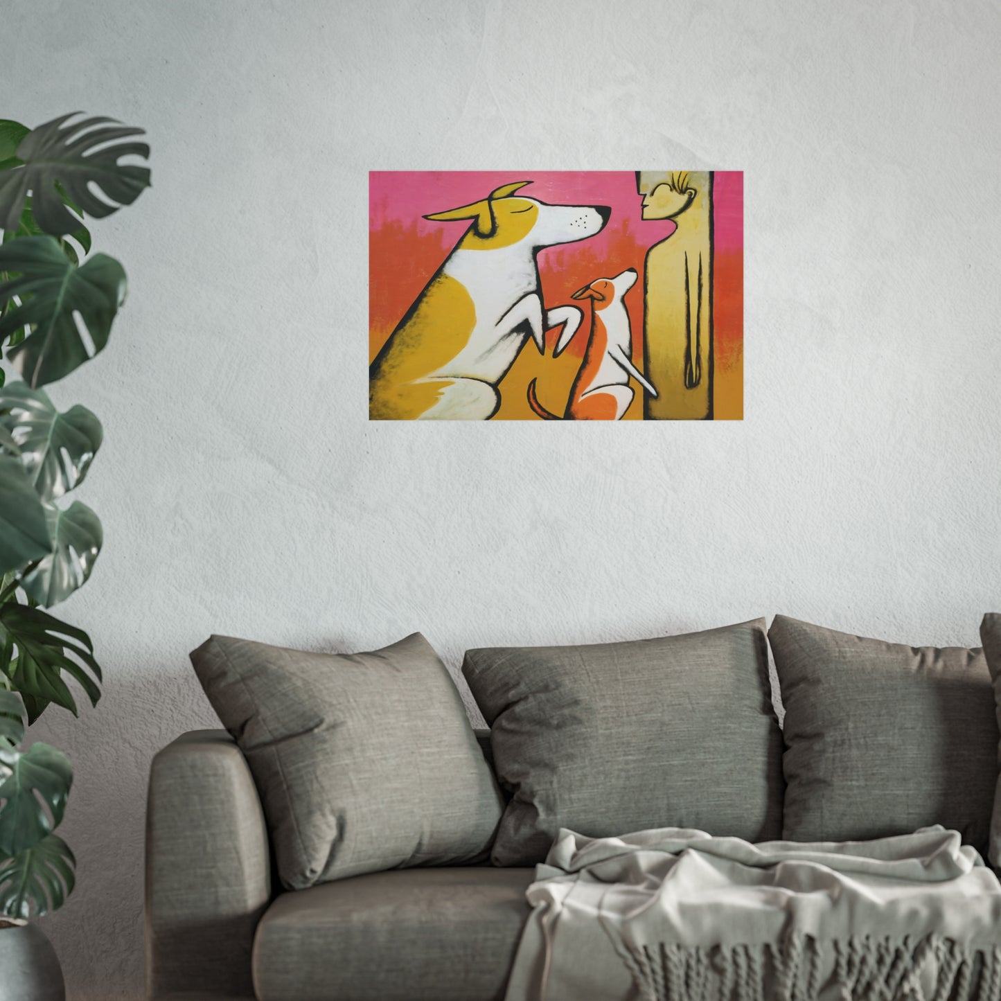 Vintage Pet Art Poster