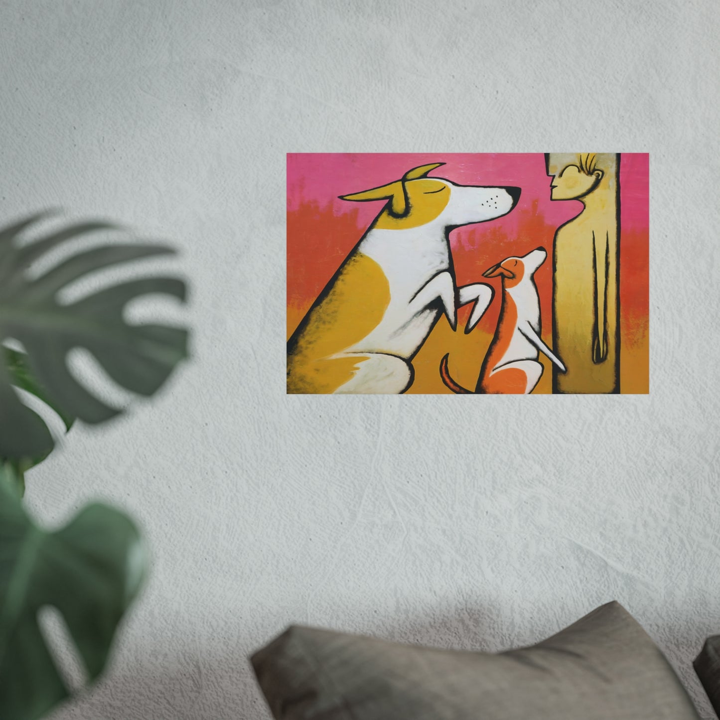 Vintage Pet Art Poster