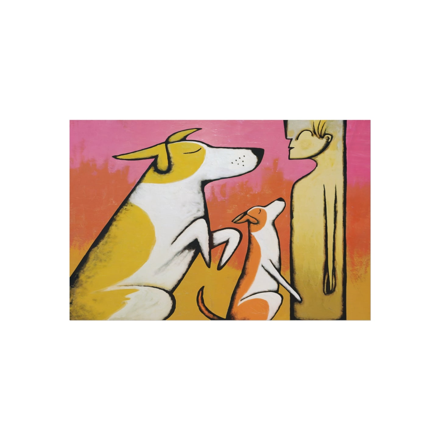 Vintage Pet Art Poster