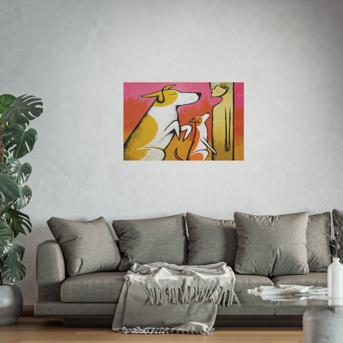 Vintage Pet Art Poster