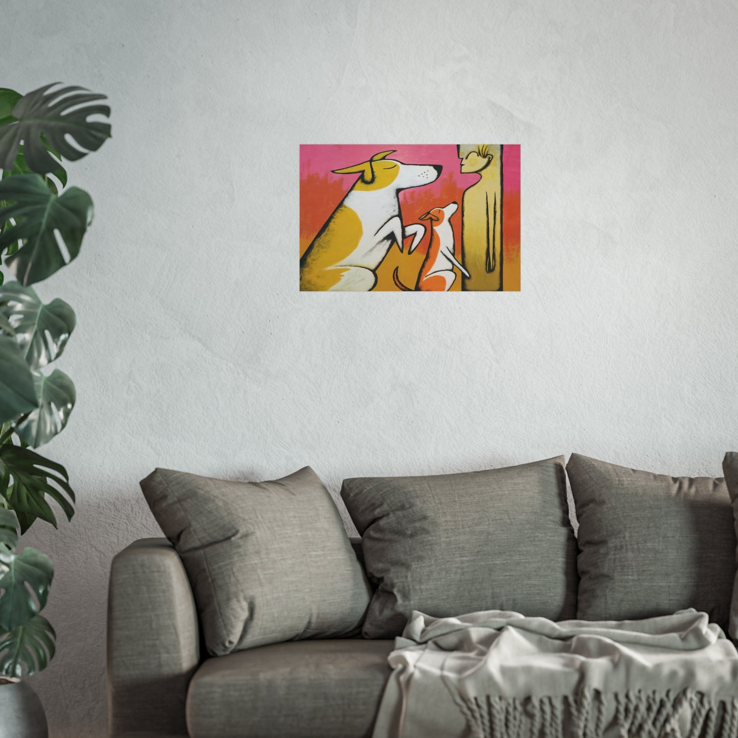 Vintage Pet Art Poster