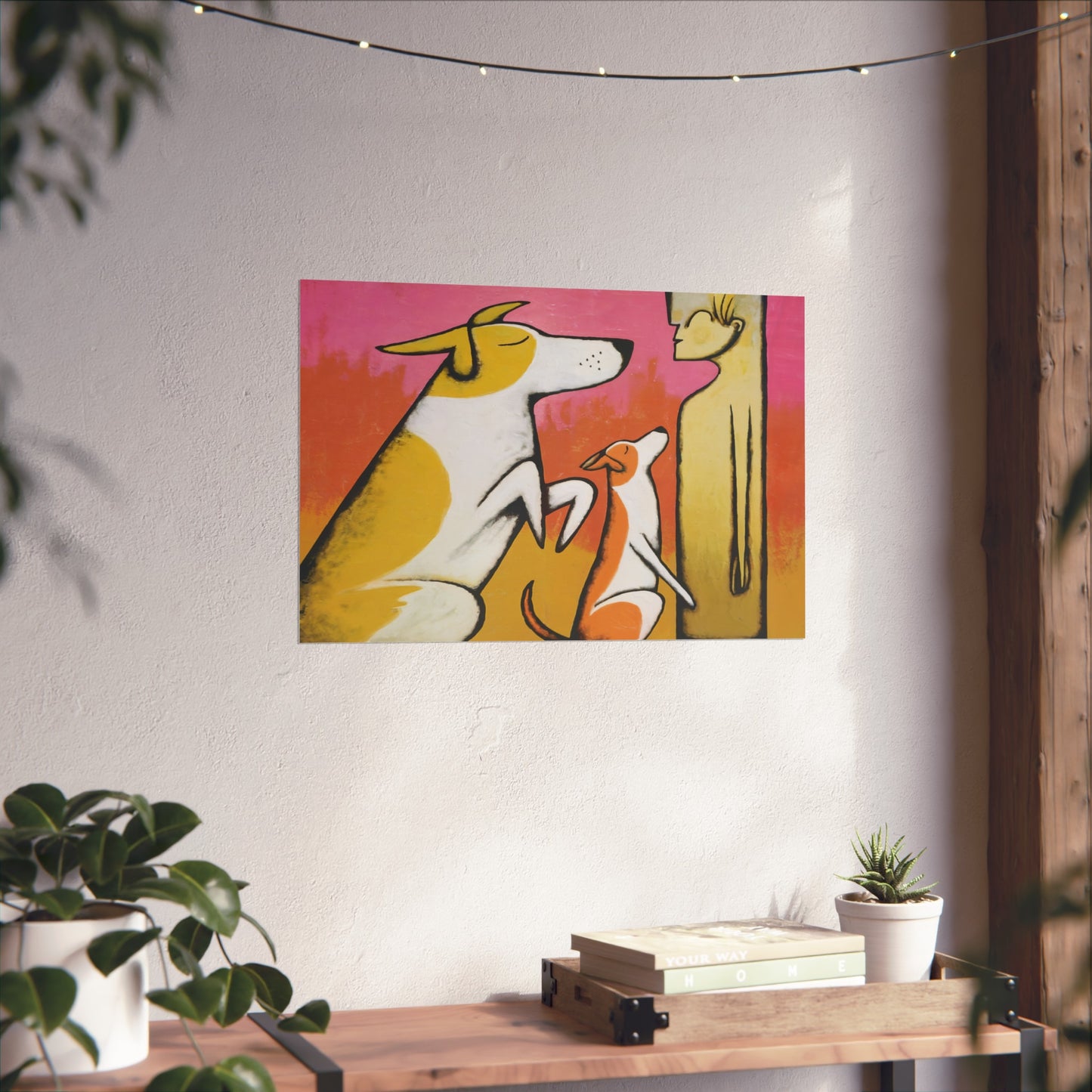 Vintage Pet Art Poster