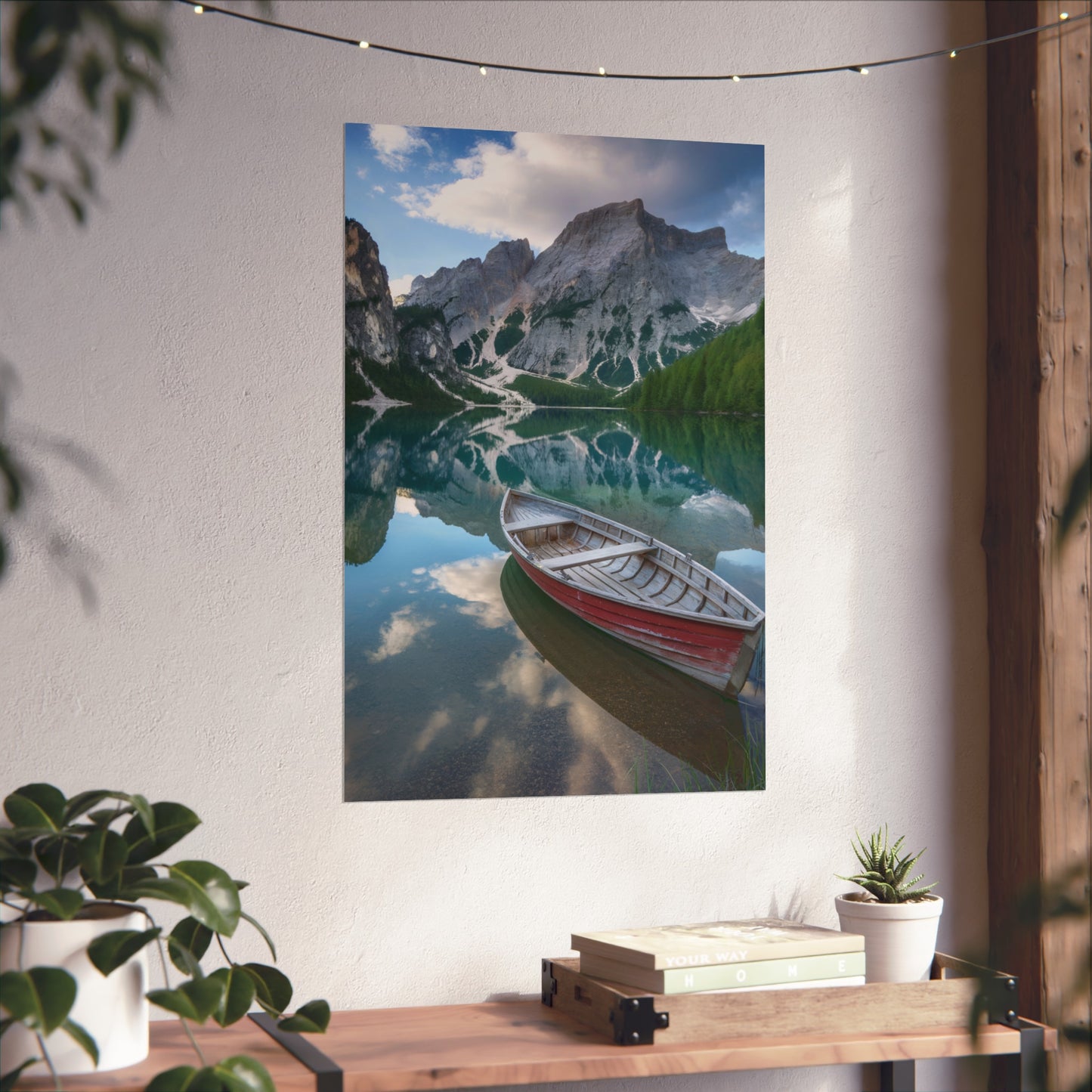 Boat in the lakes