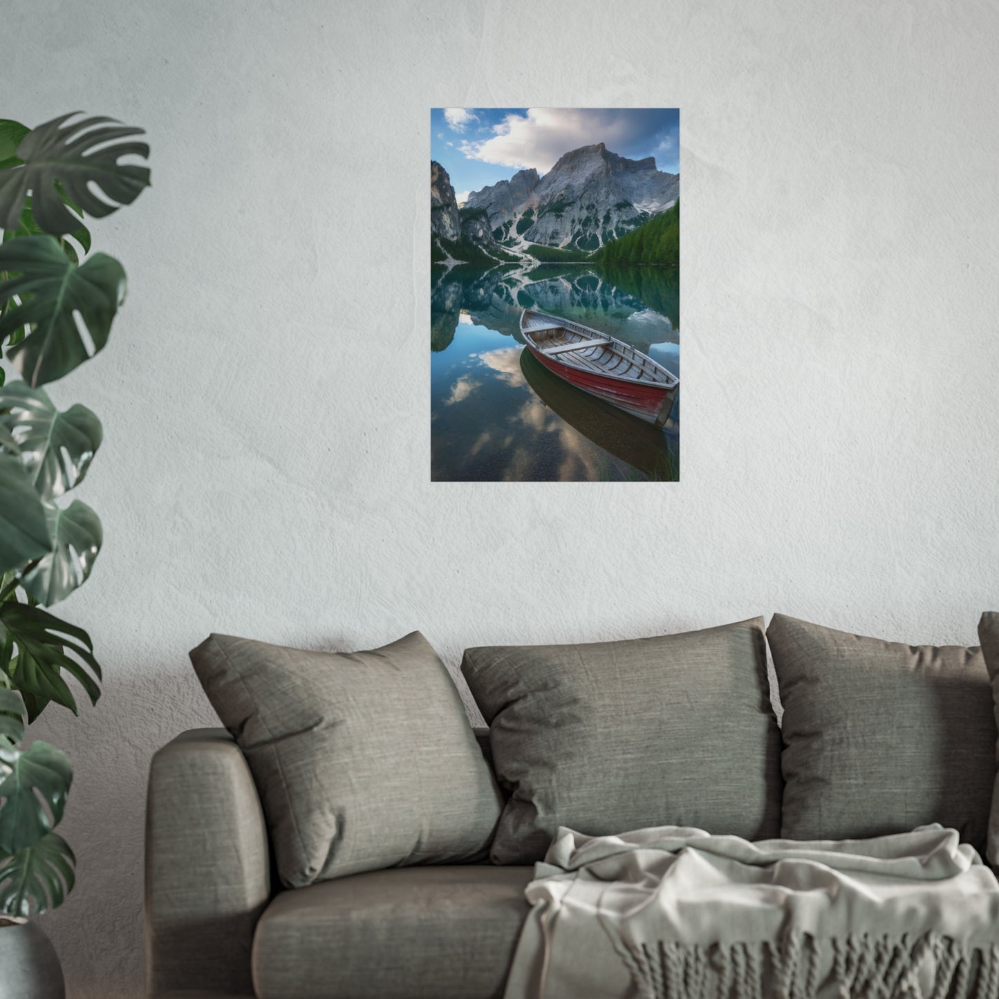 Boat in the lakes